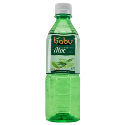 babu Bautura Racoritoare cu Aloe Vera Original SGR 500 ml